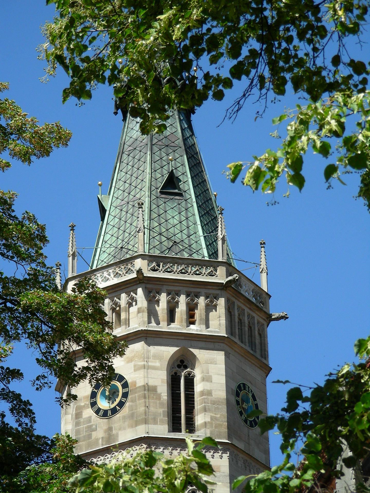 Turmspitze der Amanduskirche